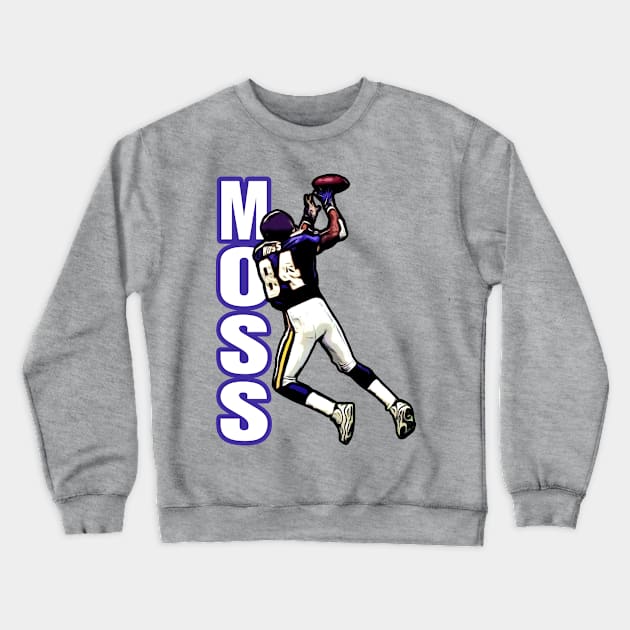 Vikings Moss 84 Crewneck Sweatshirt by Gamers Gear